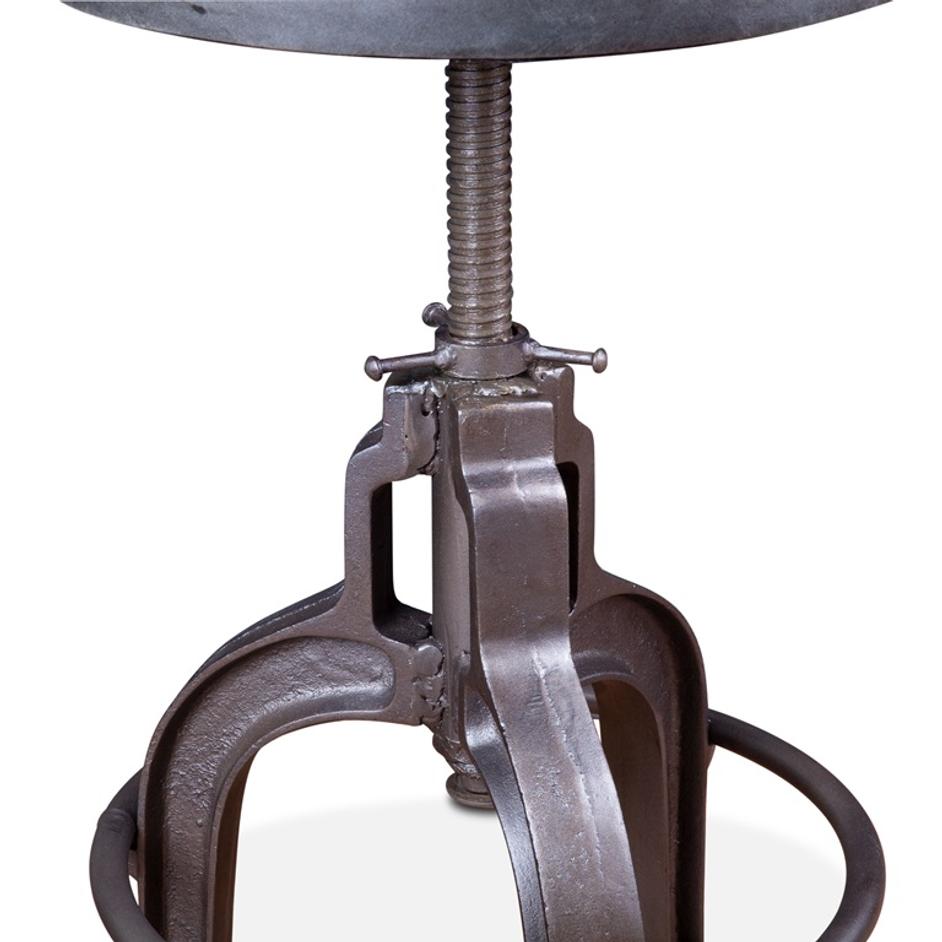 Wellington Adjusting Stool, Ebony by Home Trends & Design