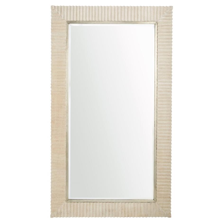 Estriada Flr Mirror|White by Cyan Design