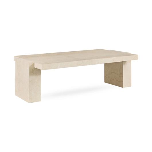 Rizza Marble Rectangle Coffee Table by Classic Home