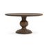 Hera Solid Wood Dining Table - Pecan Brown - 60" by Classic Home
