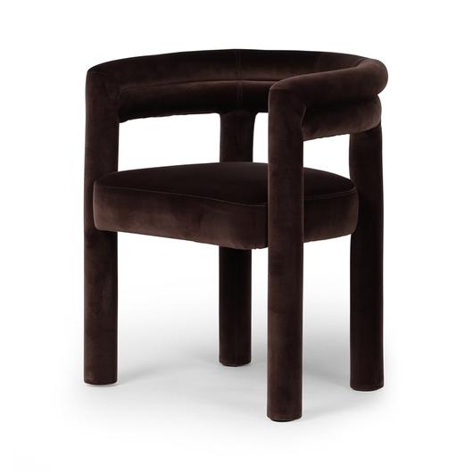 Tacova Dining Chair in Surrey Cocoa by FOUR HANDS