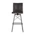 Diaw Bar Stool-Rialto Ebony by FOUR HANDS
