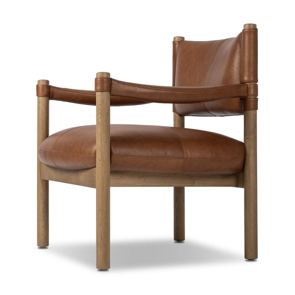 Adaline Chair In Sonoma Chestnut And Natural Oak by Four Hands