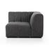 Build Your Own: Langham Channeled Sectional - Saxon Charcoal by Four Hands