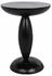 Adonis Side Table, Hand Rubbed Black by Noir Furniture