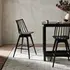 Lewis Swivel Bar Stool in Black Oak by FOUR HANDS