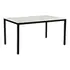 PARSON DINING TABLE WHITE MARBLE by Moes Home