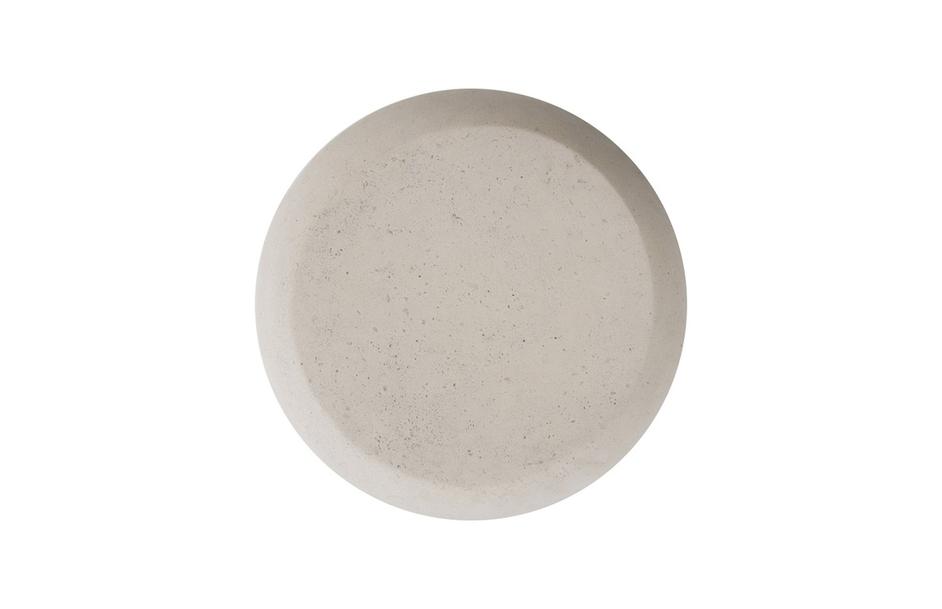 River Stone Side Table, Roman Stone by PHILLIPS COLLECTION