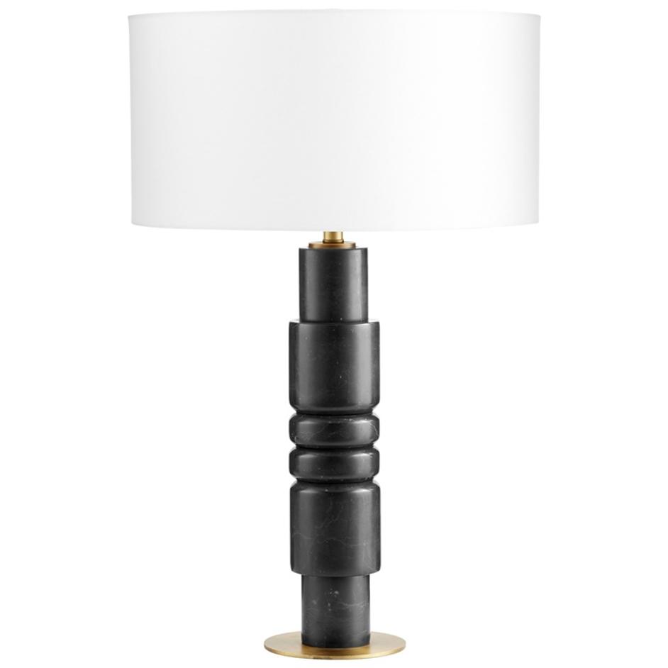 Dubois Table Lamp in Black by Cyan Design