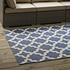 Selena Moroccan Trellis 8X10 Indoor And Outdoor Area Rug In Blue And Beige by Modway Furniture