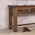 Ezra Reclaimed Wood  3Dwr Console Table by Classic Home