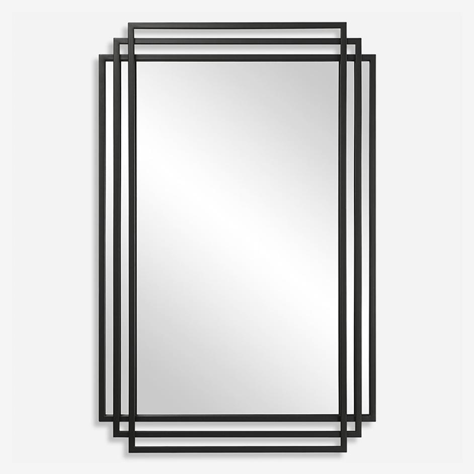 Amherst Black Iron Mirror by Uttermost