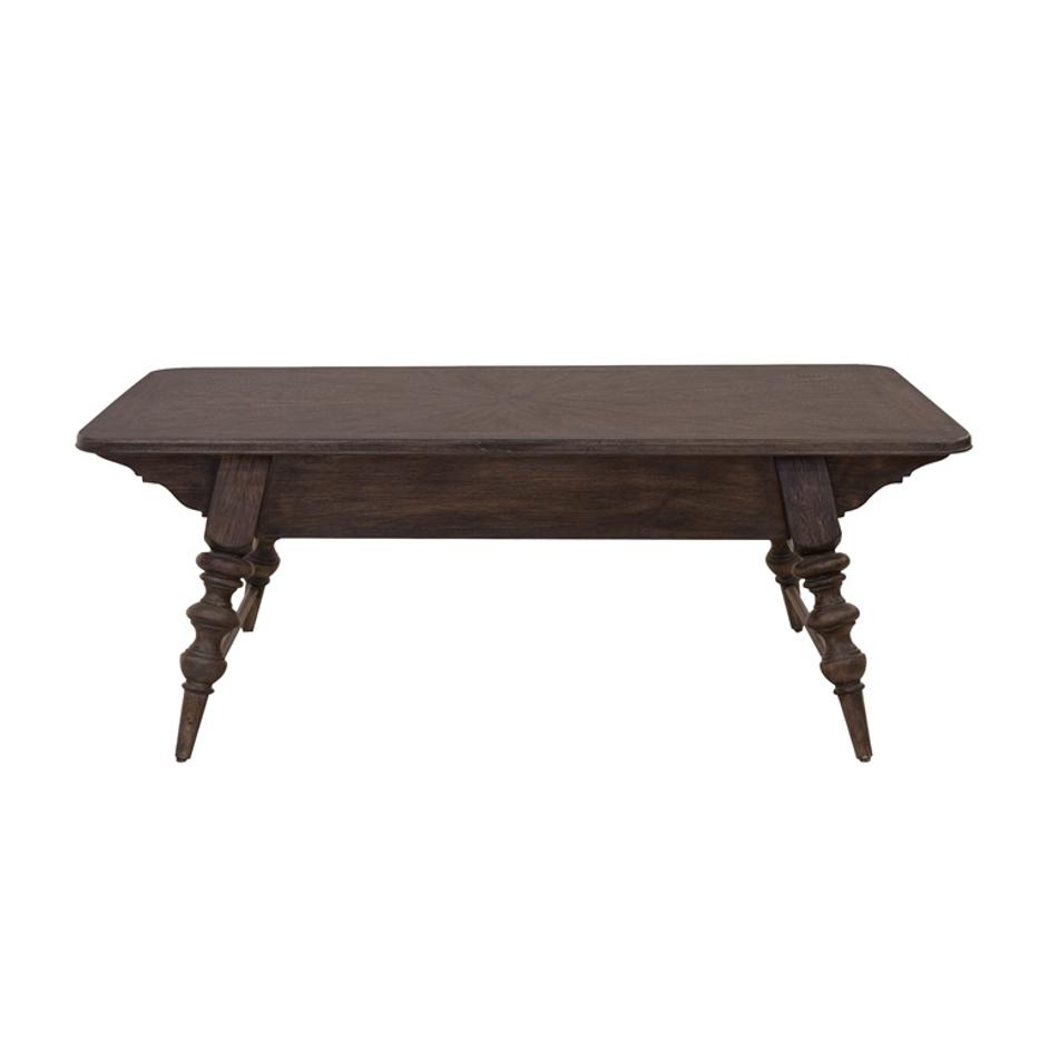 Revival Row Rectangular Cocktail Table with Drawer by Pulaski Furniture