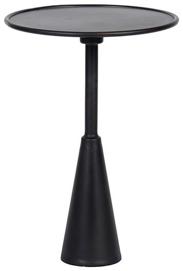 Hiro Side Table, Black Steel by Noir Furniture