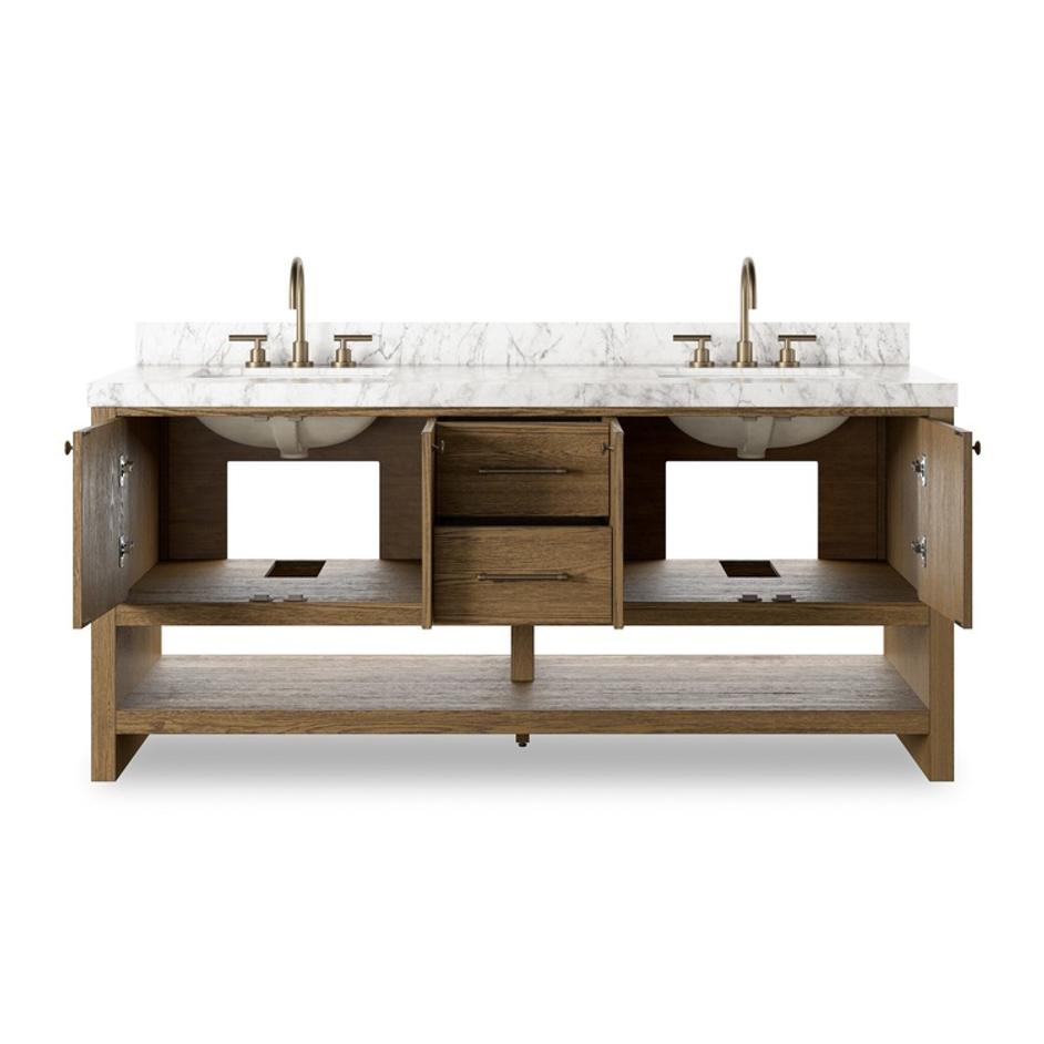 Anthem Double Vanity - Washed Natural Veneer by Four Hands
