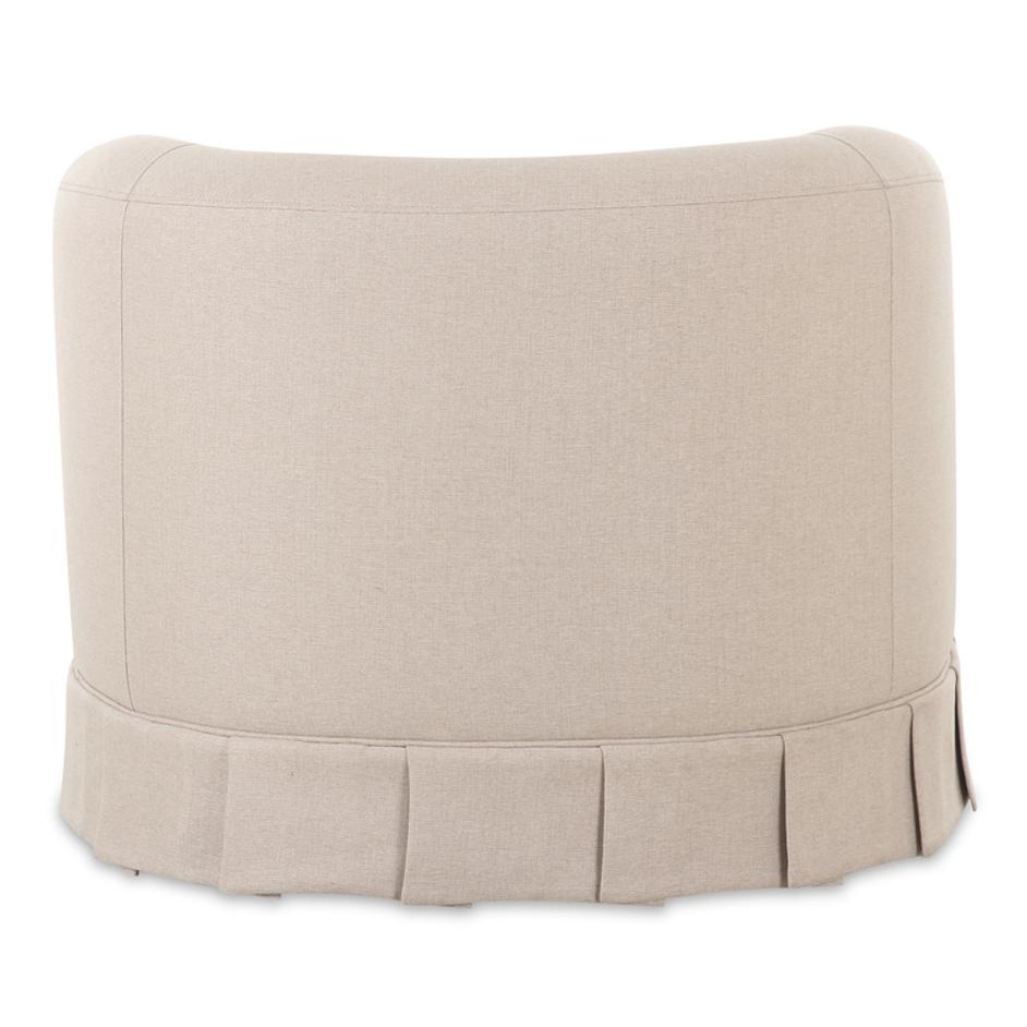 Maren Swivel Chair Beige by Moes Home