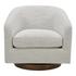 Oscy Swivel Chair Splashed White by Moes Home