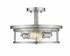 Savannah 2 Light Semi Flush Mount in Brushed Nickel Finish by Z-Lite
