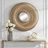 Bauble Round Gold Mirror by Uttermost