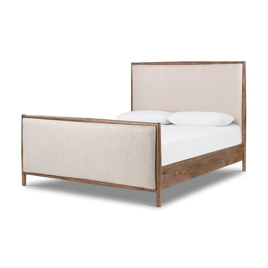 Glenview Bed In Weathered Oak In Queen by FOUR HANDS