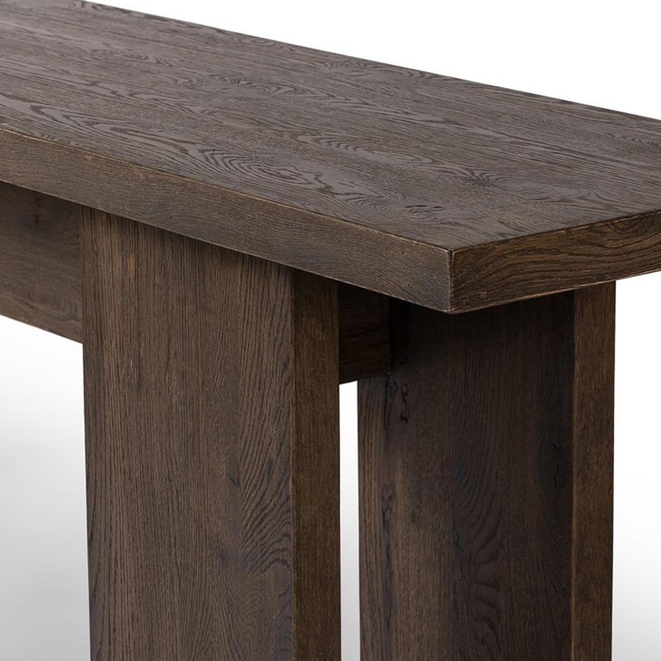 Yarra Console Table - Grey Oak Veneer by Four Hands