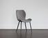 Lyla Dining Chair - Black - Antique Grey by Sunpan