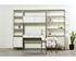 Ambrose Modular Bookcase - Small - Champagne Gold - Cream by Sunpan