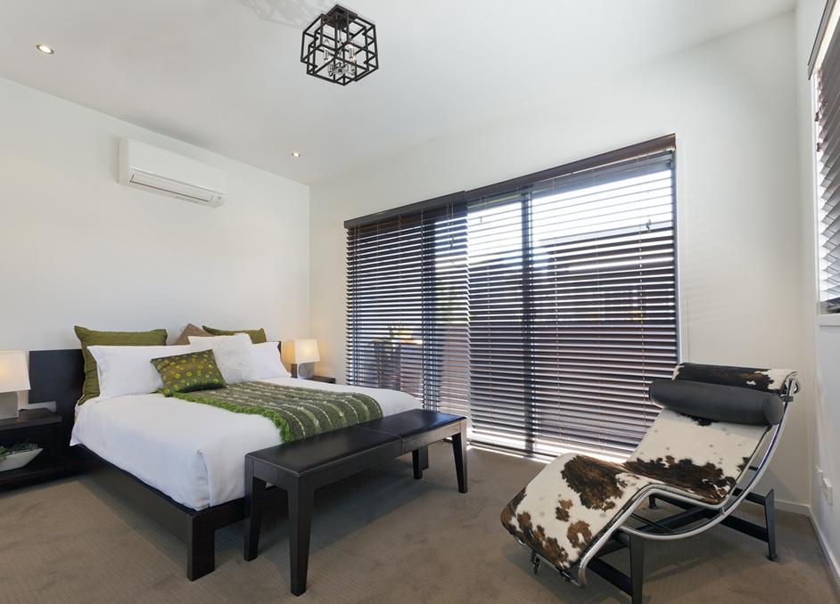 Titania 4 Light Semi Flush Mount in Black + Chrome Finish by Z-Lite