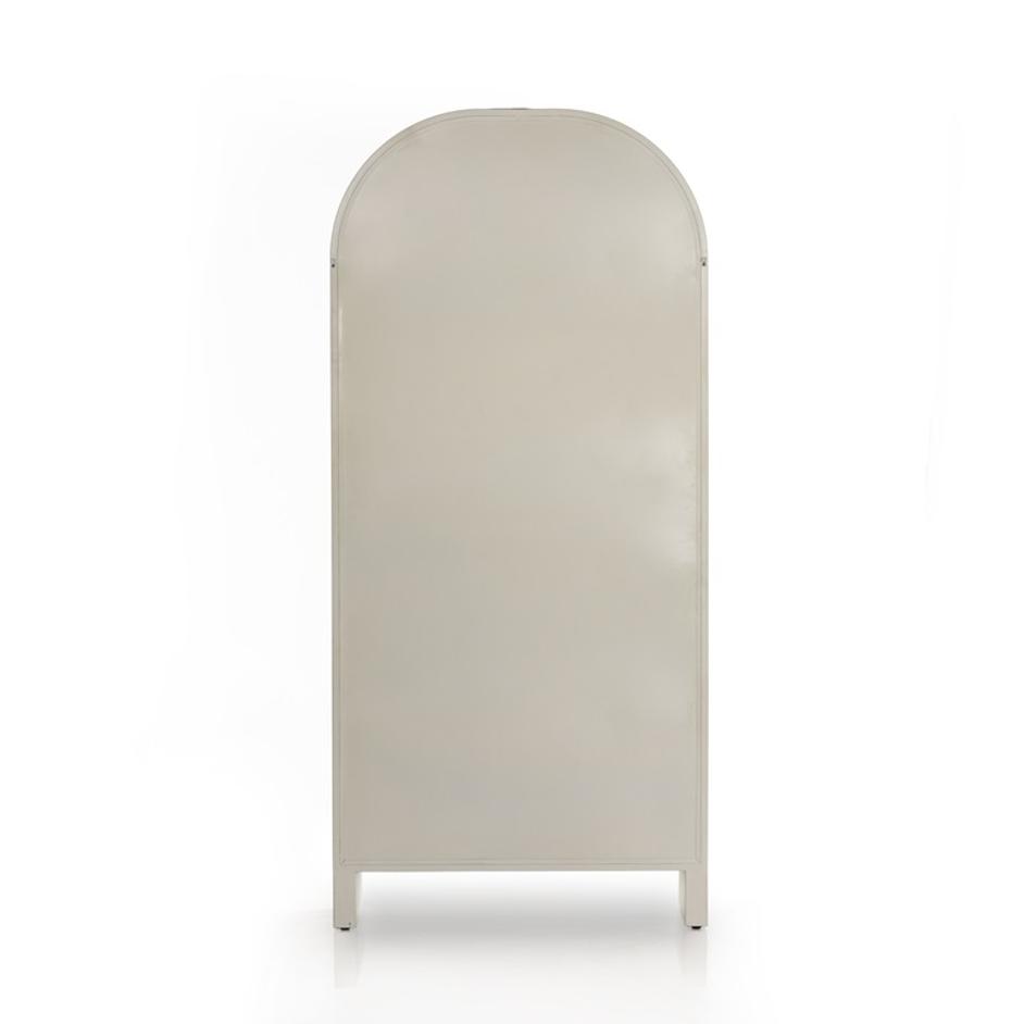 Breya Cabinet In Cream Powder Coat by FOUR HANDS