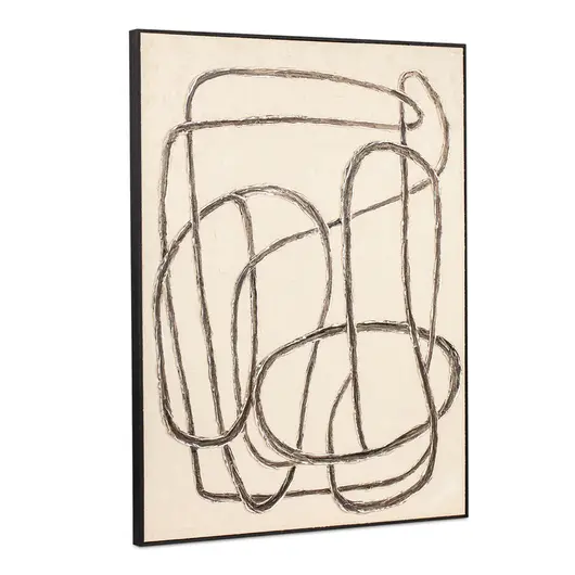 Encounters Framed Painting by Moes Home