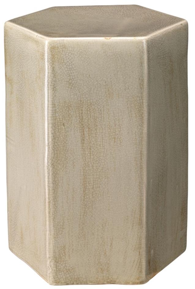 Porto Ceramic Indoor/Outdoor Side Table-Large, Pistachio by Jamie Young