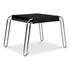 Petra Leather Stool Black by Moes Home