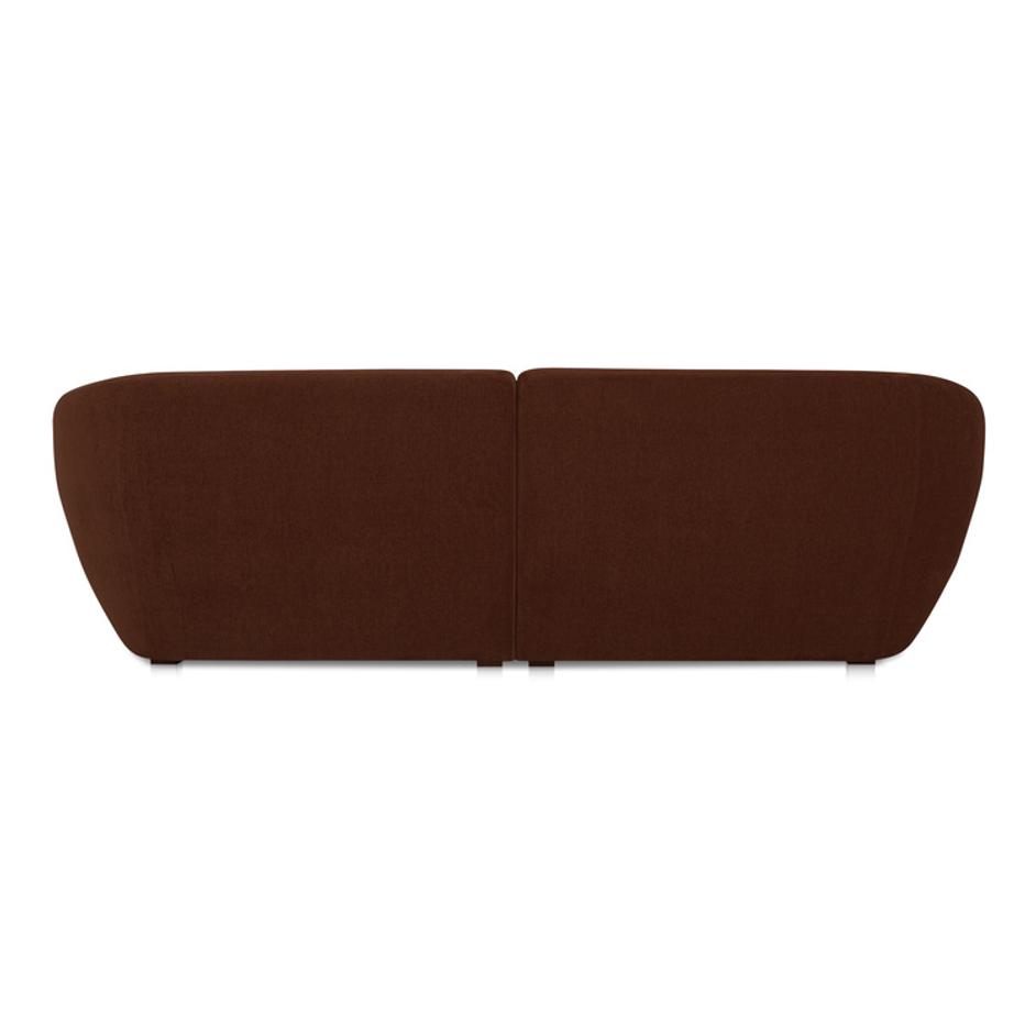 Amelia Nook Modular Right Sectional Chestnut by Moes Home
