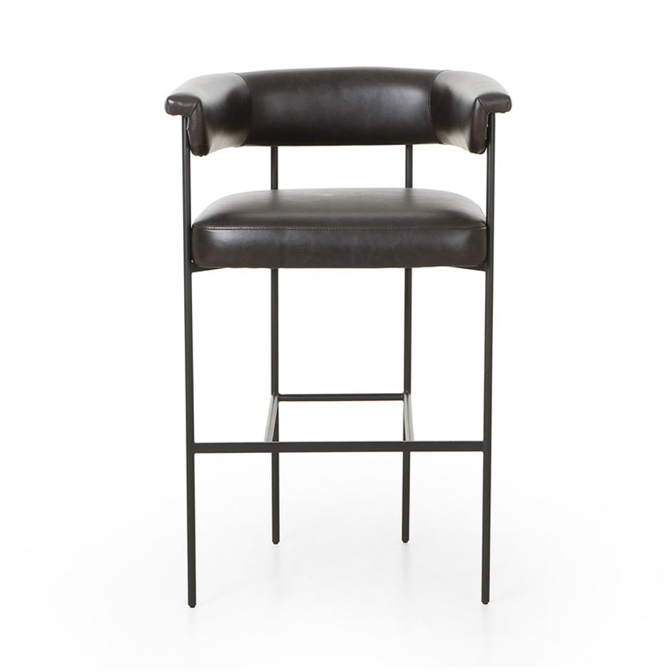Carrie Bar + Counter Stool - Sonoma Black by Four Hands