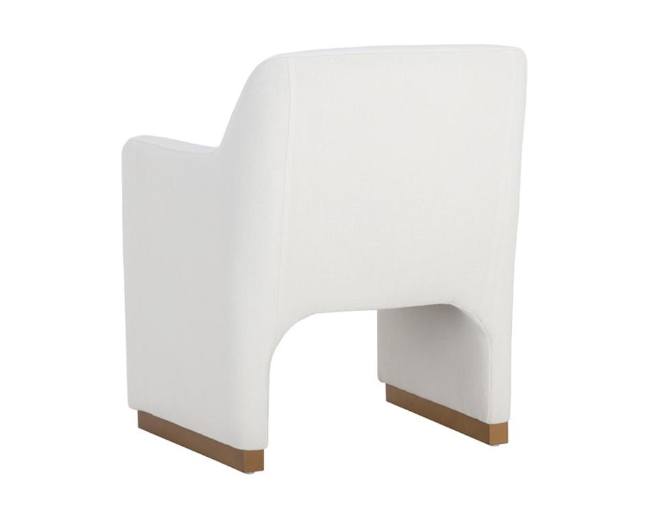JAIME DINING ARMCHAIR - FIOR VANILLA by Sunpan