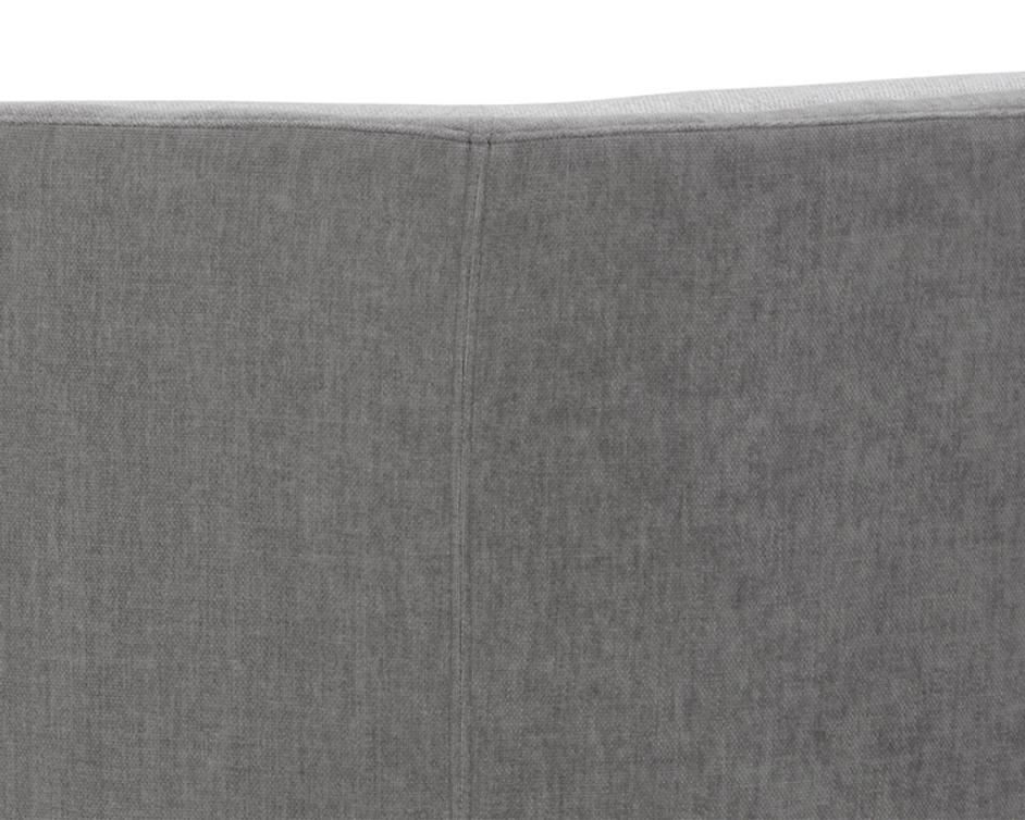 JACLYN MODULAR - RIGHT ARMCHAIR - EGYPT LIGHT GREY / DANNY MEDIUM GREY by Sunpan