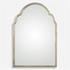 Brayden Petite Silver Arch Mirror by Uttermost