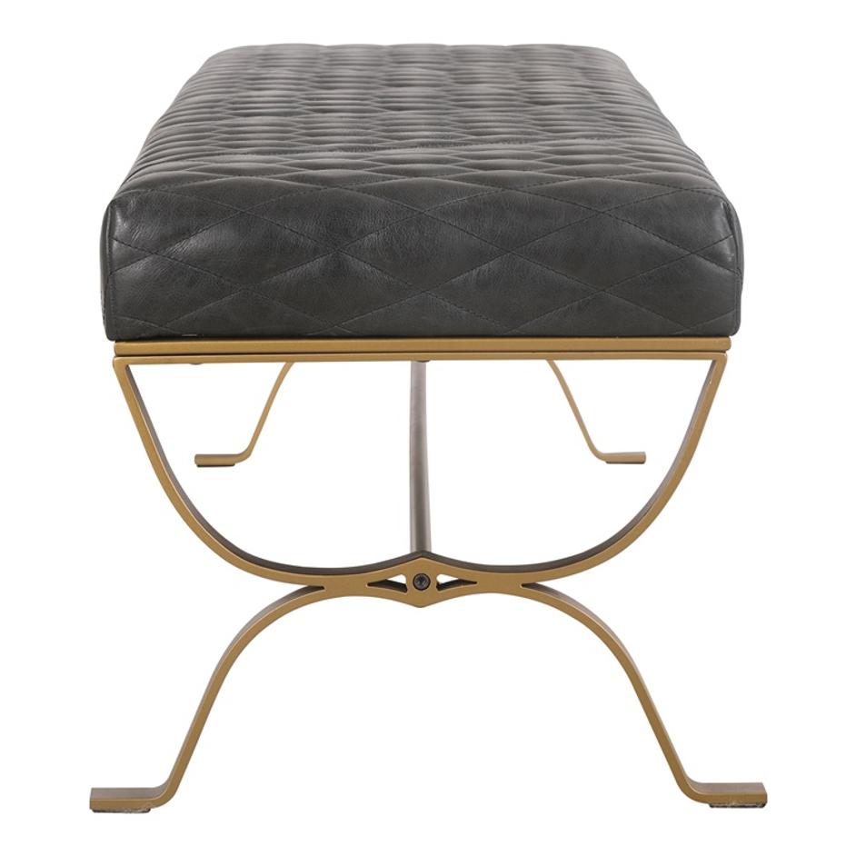 TEATRO BENCH ANTIQUE BLACK by Moes Home