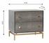 Pesce Shagreen Nightstand by tov furniture