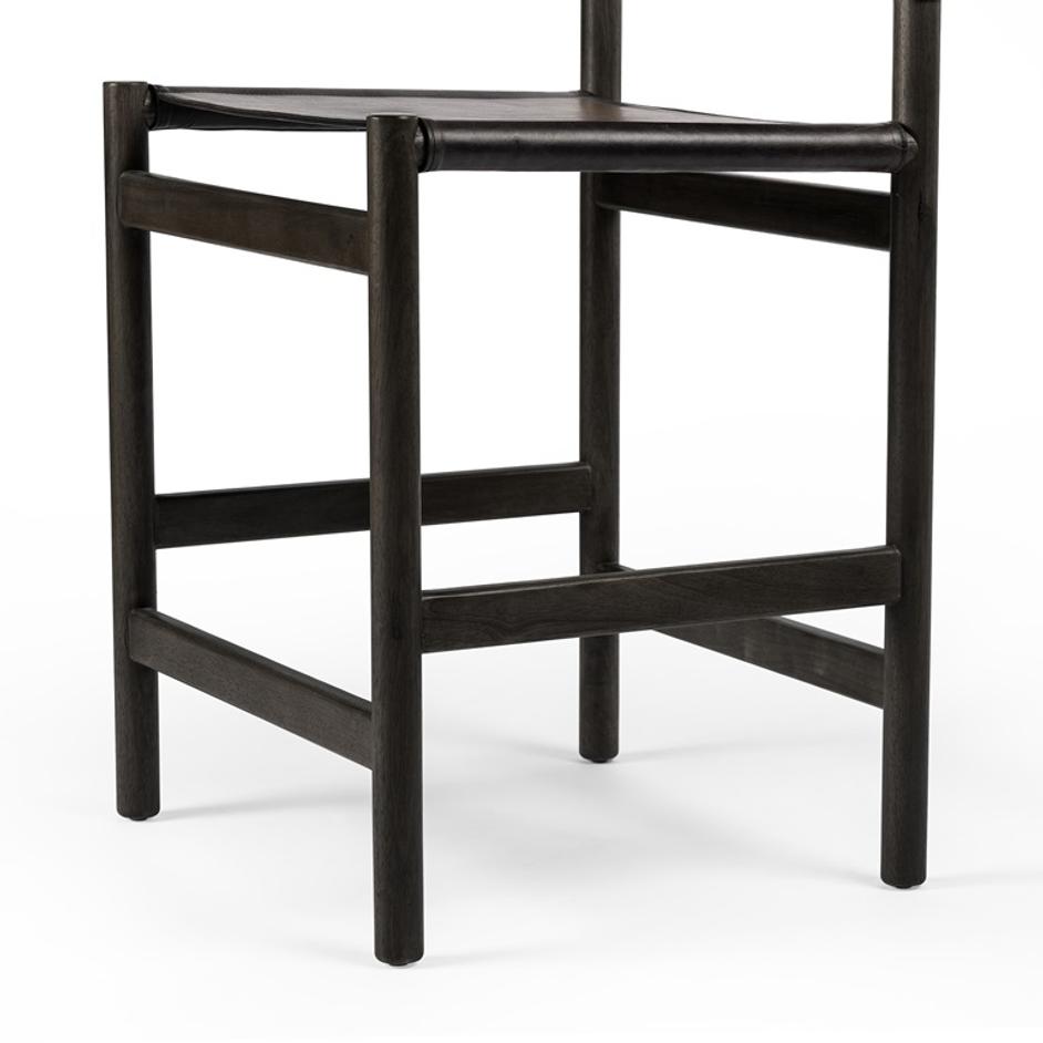 Kena Stool In Sonoma Black In Bar by FOUR HANDS