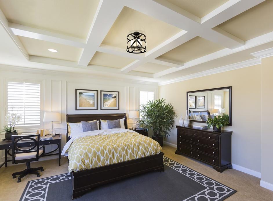 Malcalester 4 Light Semi Flush Mount in Matte Black + Brushed Nickel Finish by Z-Lite