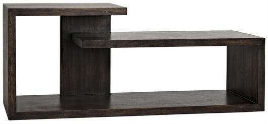 Lou Console in Ebony Walnut Finish by Noir Furniture
