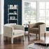 Jennifer Fabric Accent Arm Chair, Pasadena Taupe by New Pacific Direct