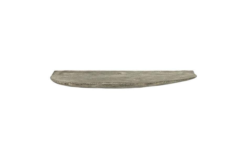 Floating Wall Shelf, Gray Stone, Smallall by Phillips Collection