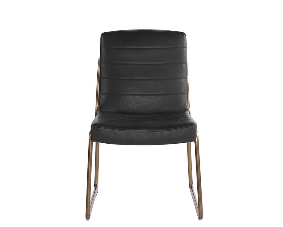Anton Dining Chair - Vintage Black by Sunpan