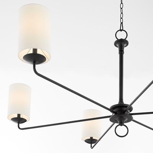 Ginevra Chandelier | Black by Cyan Design