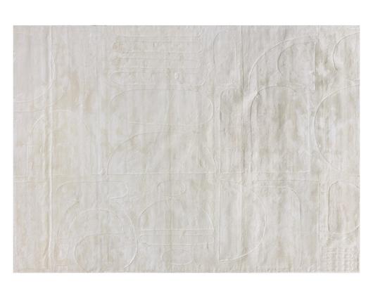 CARUSO HAND-LOOMED RUG - CREAM / IVORY - 10' X 14' by Sunpan