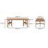 Workshop Dining Table Vintage Brown by Moes Home
