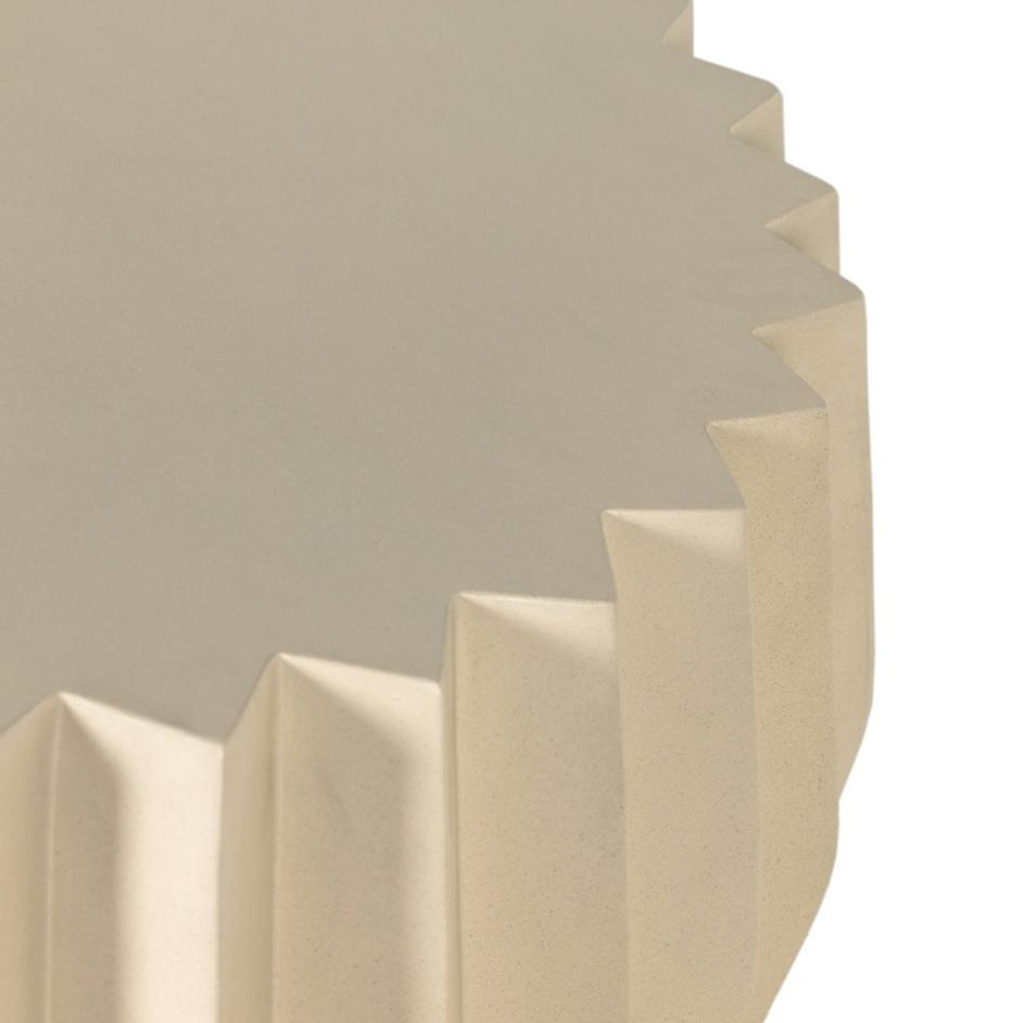 Gem Outdoor Coffee Table - Parchment White by Four Hands