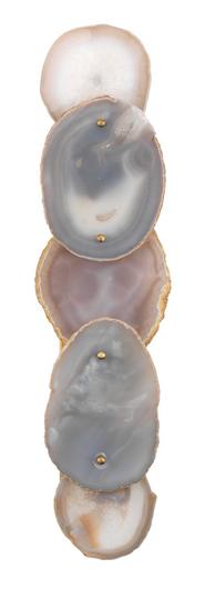 Trinity Wall Sconce, Agate by Jamie Young